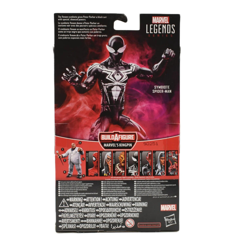 Marvel Legends Kingpin BAF Series - Symbiote Spider-Man Action Figure - Toys & Games:Action Figures & Accessories:Action Figures