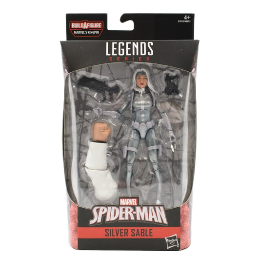 Marvel Legends Kingpin BAF Spider-Man Series - Silver Sable Action Figure - Toys & Games:Action Figures & Accessories:Action Figures