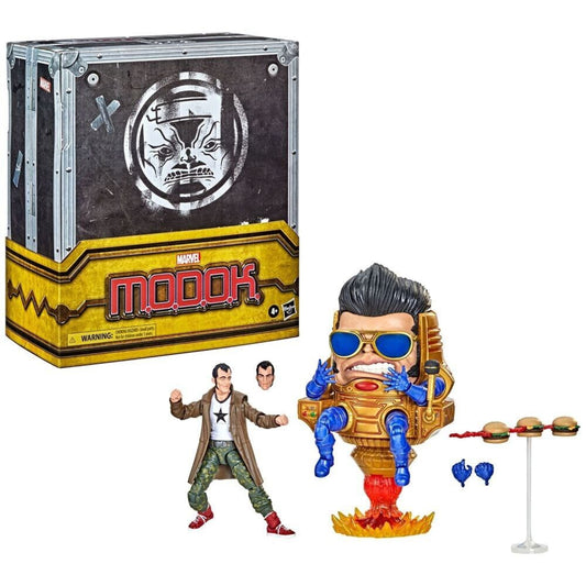 Marvel Legends M.O.D.O.K. World Domination Tour Exclusive Action Figure Box Set - Toys & Games:Action Figures & Accessories:Action Figures