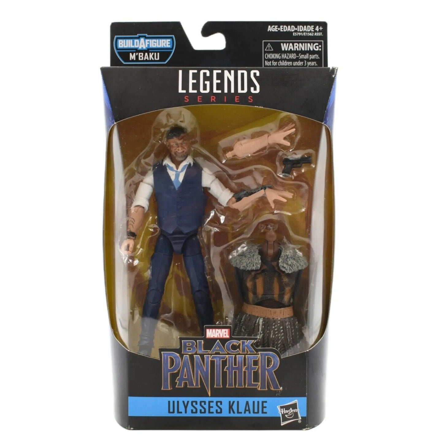 Marvel Legends M’Baku BAF Black Panther Series - Ulysses Klaue Action Figure - Toys & Games:Action Figures & Accessories:Action Figures
