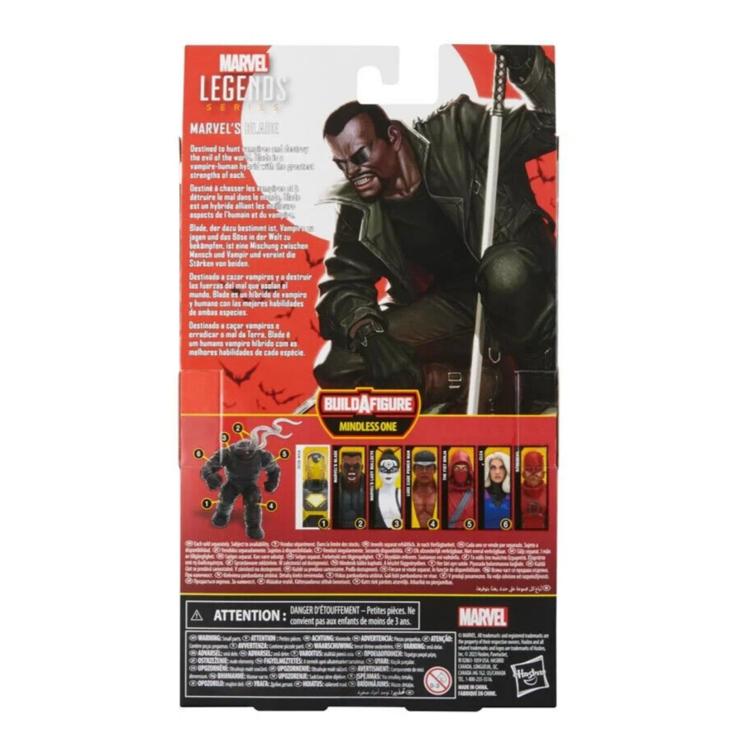 Marvel Legends Mindless One BAF Marvel Knights Series - Blade Action Figure - Toys & Games:Action Figures & Accessories:Action Figures