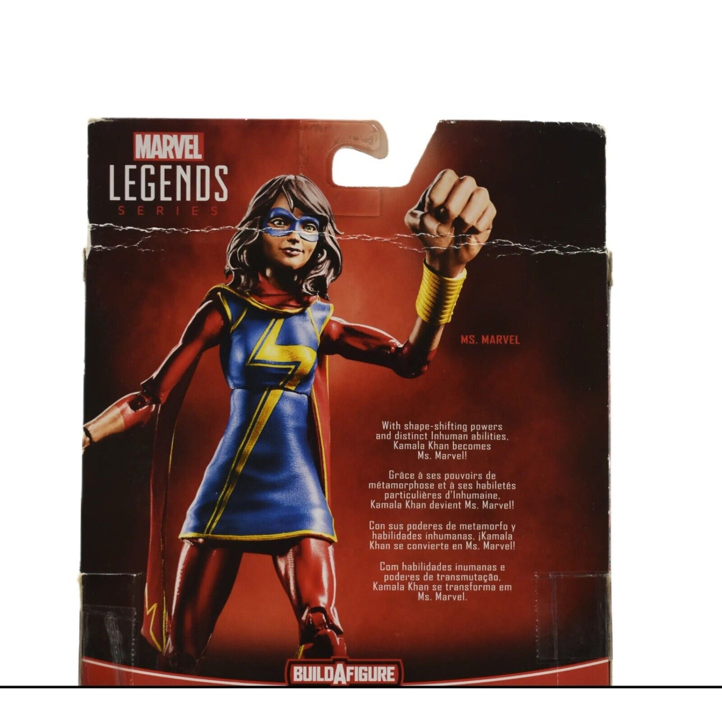 Marvel Legends Sandman BAF Series - Ms. Marvel Action Figure - Toys & Games:Action Figures & Accessories:Action Figures