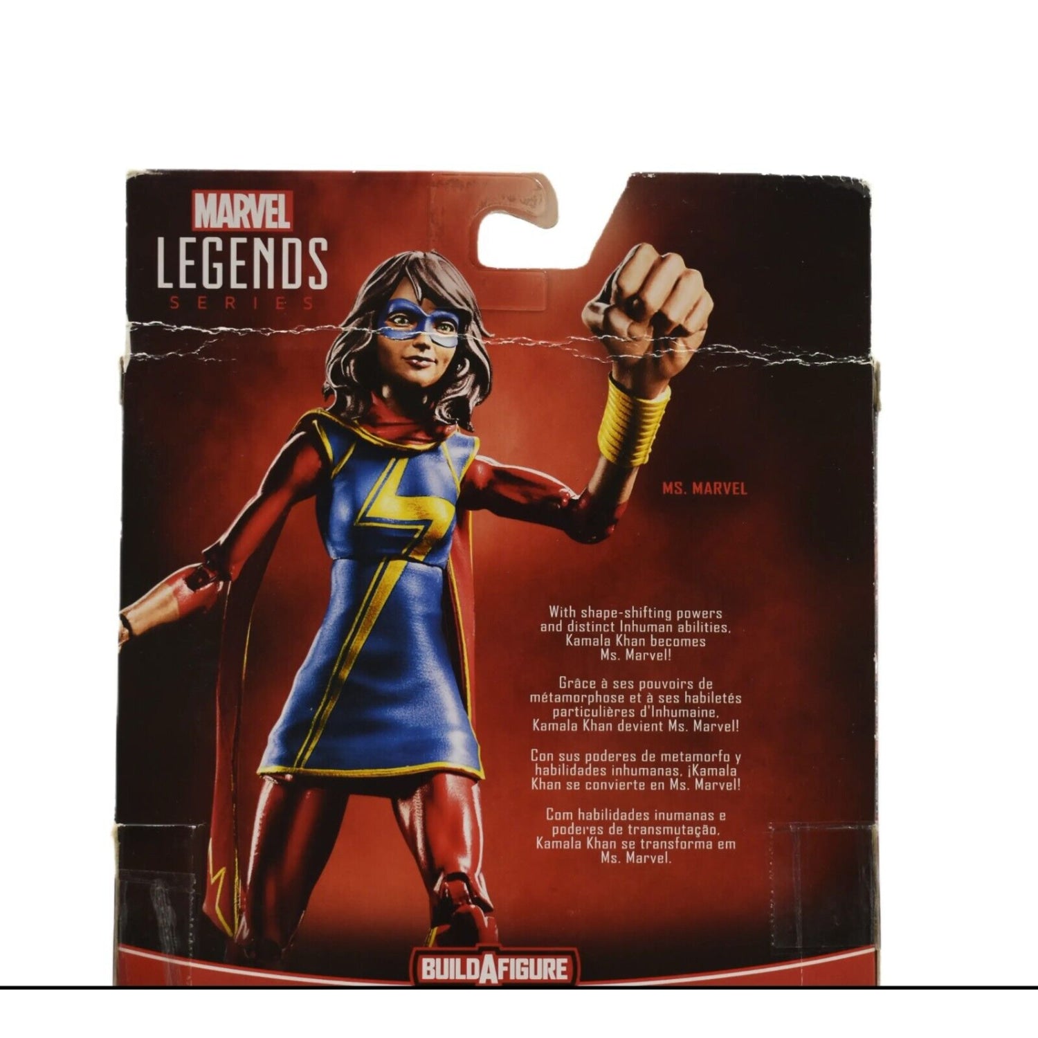 Marvel Legends Sandman BAF Series - Ms. Marvel Action Figure - Toys & Games:Action Figures & Accessories:Action Figures