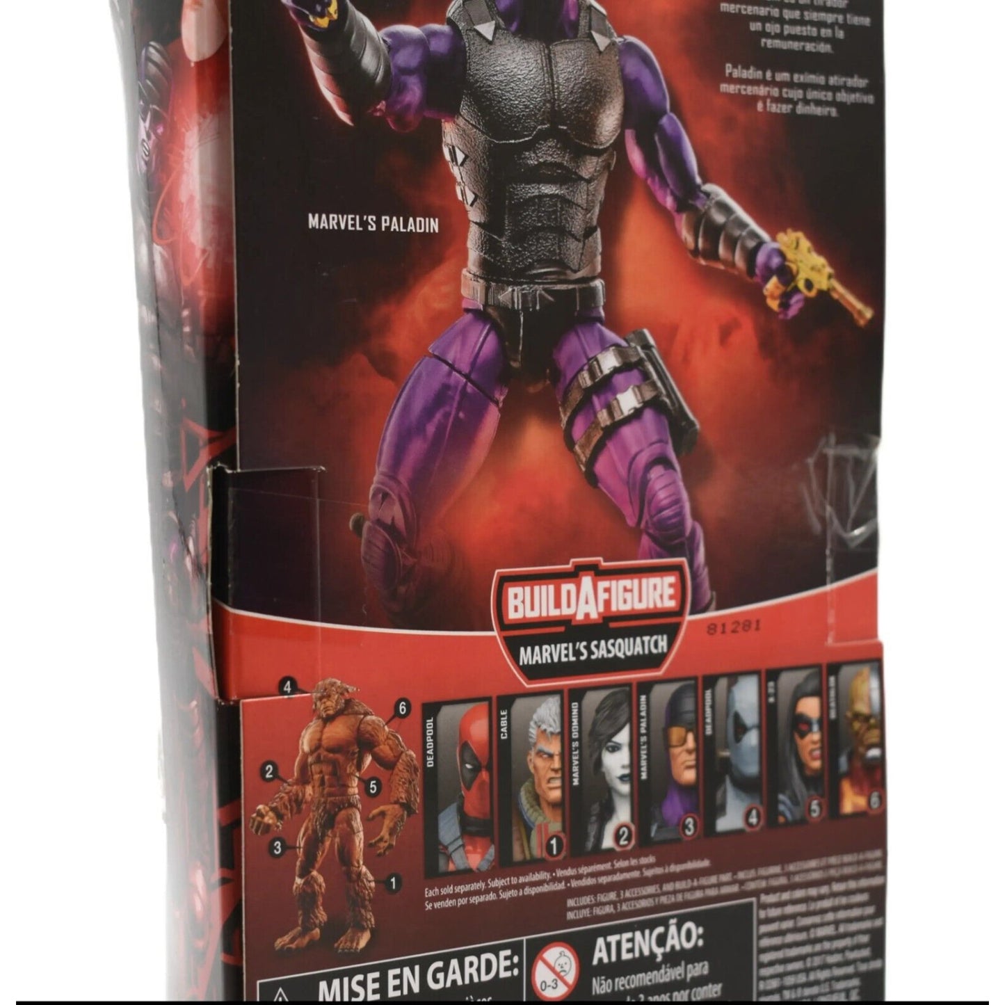 Marvel Legends Sasquatch BAF Deadpool Series - Paladin Action Figure - Toys & Games:Action Figures & Accessories:Action Figures