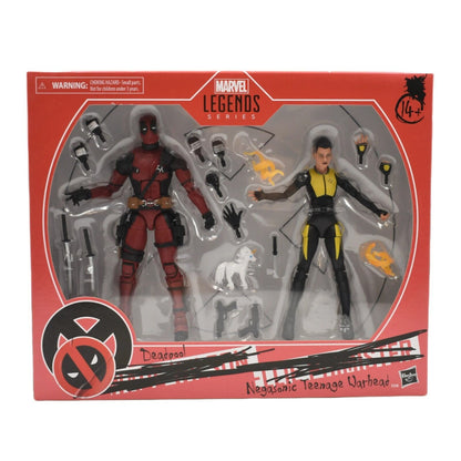 Marvel Legends Series Deadpool & Negasonic Teenage Warhead Action Figure 2-Pack - Toys & Games:Action Figures & Accessories:Action Figures