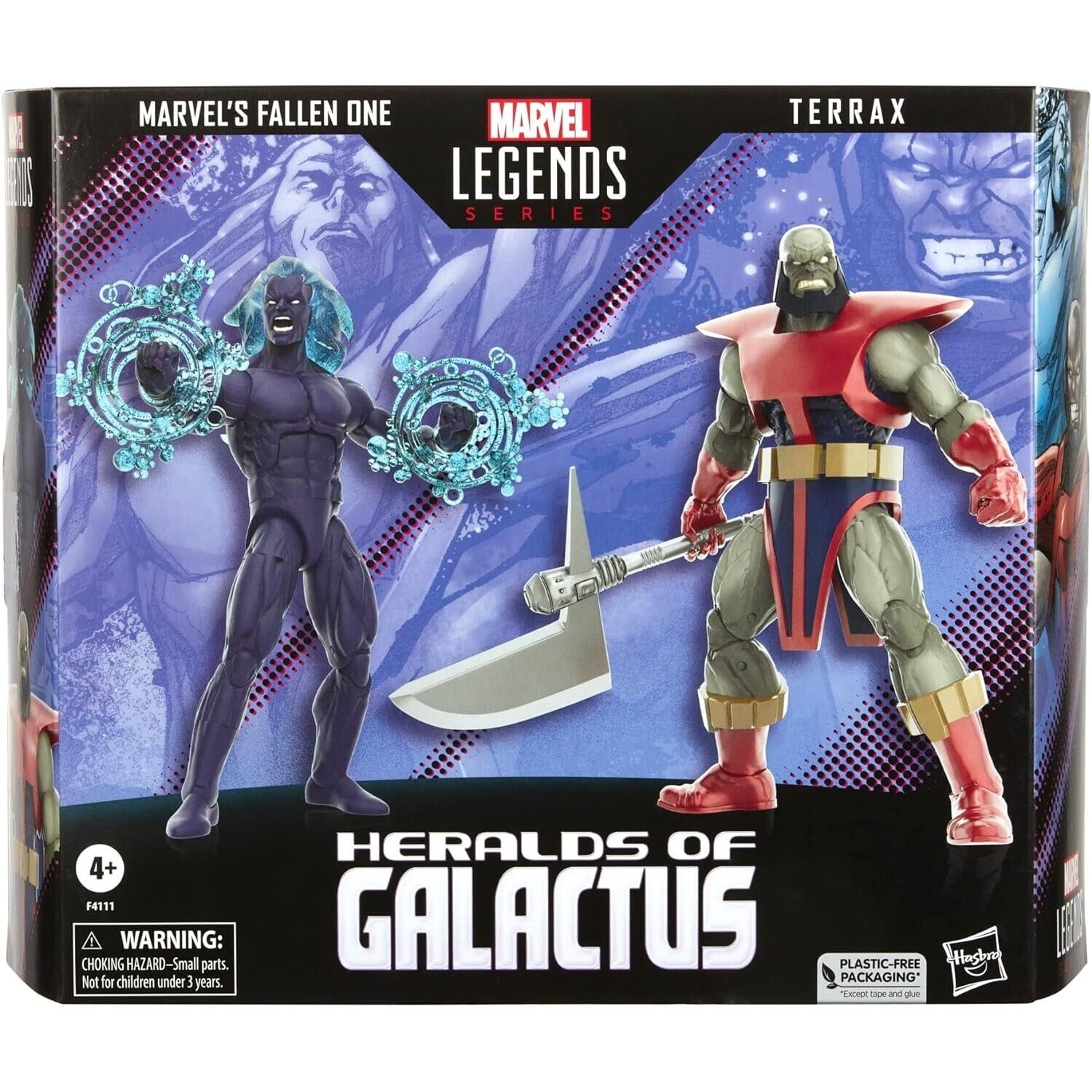 Marvel Legends Series - Heralds of Galactus Fallen One v Terrax Figure 2 - Pack Toys & Games:Action Figures Accessories:Action
