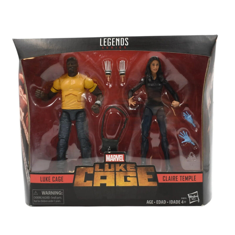 Marvel Legends Series - Luke Cage & Claire Temple Action Figure 2-Pack - Toys & Games:Action Figures & Accessories:Action Figures