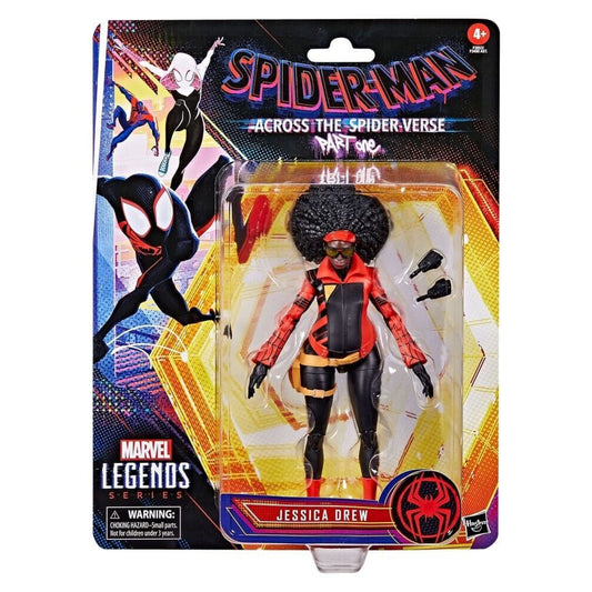 Marvel Legends Spider-Man: Across the Spider-Verse - Jessica Drew Action Figure - Toys & Games:Action Figures & Accessories:Action Figures