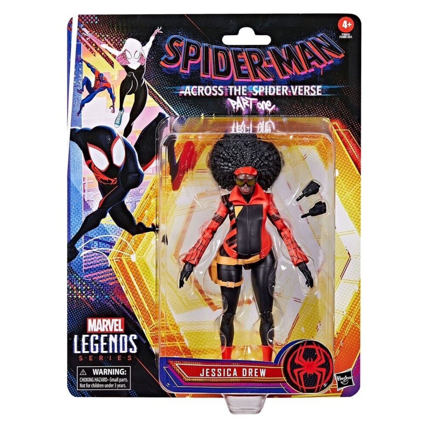 Marvel Legends Spider-Man: Across the Spider-Verse - Jessica Drew Action Figure - Toys & Games:Action Figures & Accessories:Action Figures