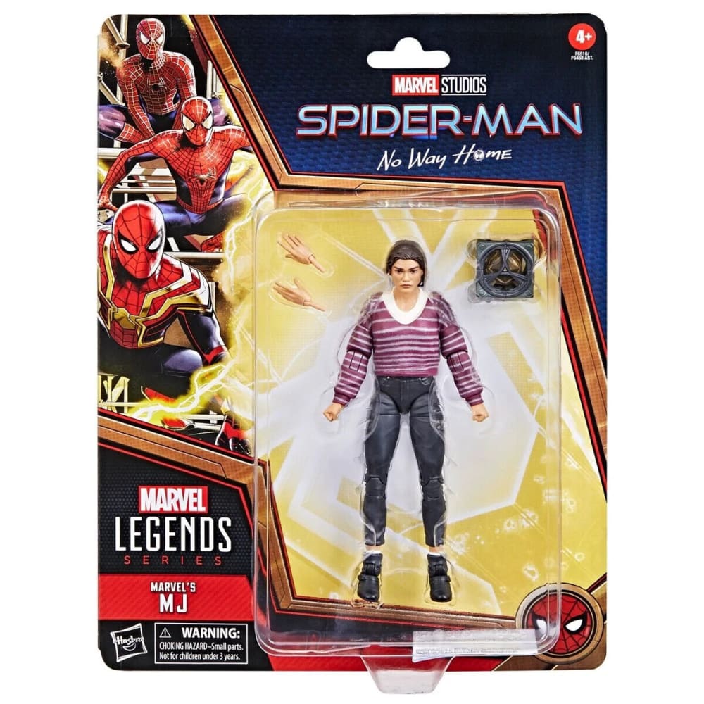 Marvel Legends Spider-Man: No Way Home - MJ Action Figure - Toys & Games:Action Figures & Accessories:Action Figures