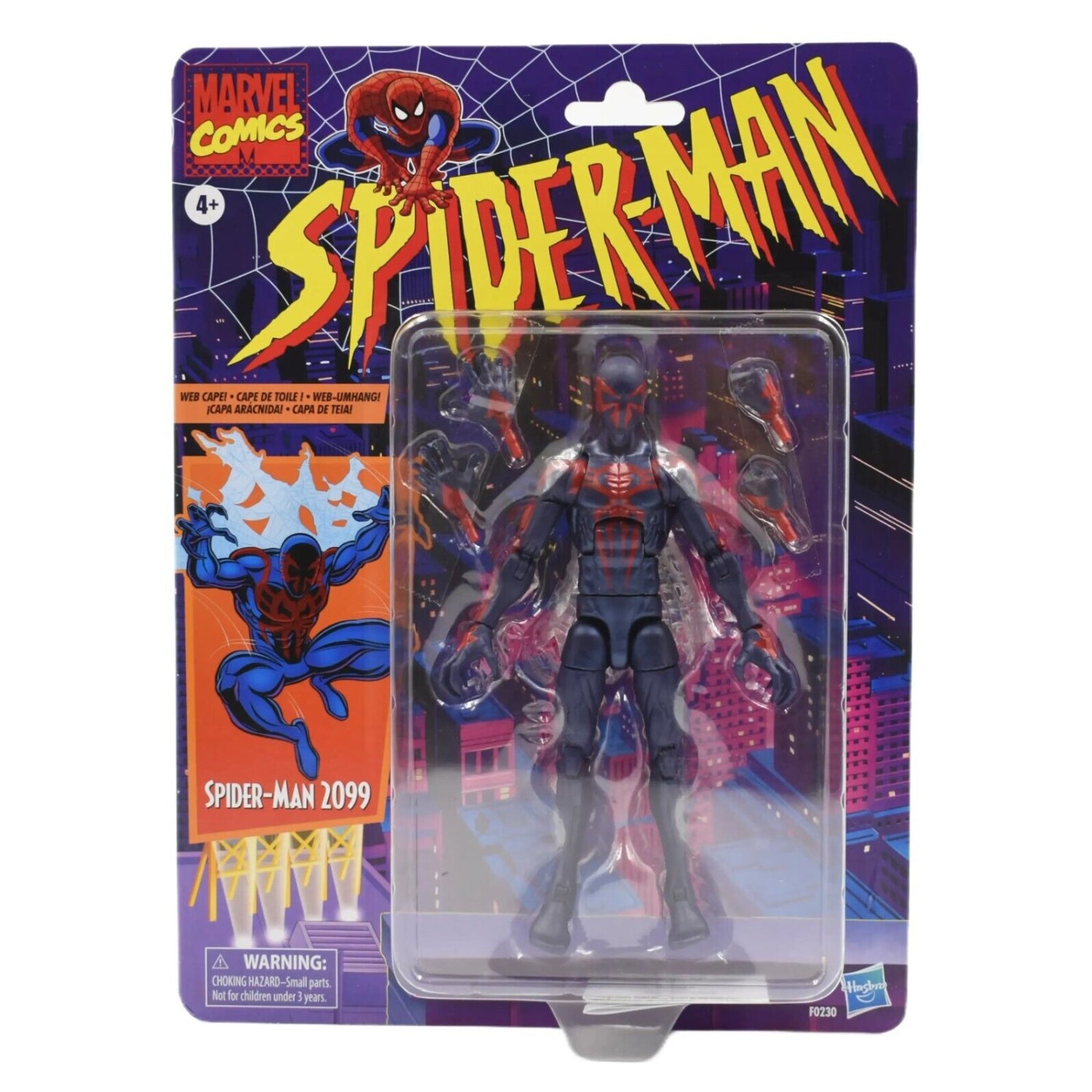 Marvel Legends Spider-Man Retro Wave - Spider-Man 2099 Action Figure - Toys & Games:Action Figures & Accessories:Action Figures
