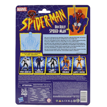 Marvel Legends Spider-Man Retro Wave - Ben Reilly Spider-Man Action Figure - Toys & Games:Action Figures & Accessories:Action Figures