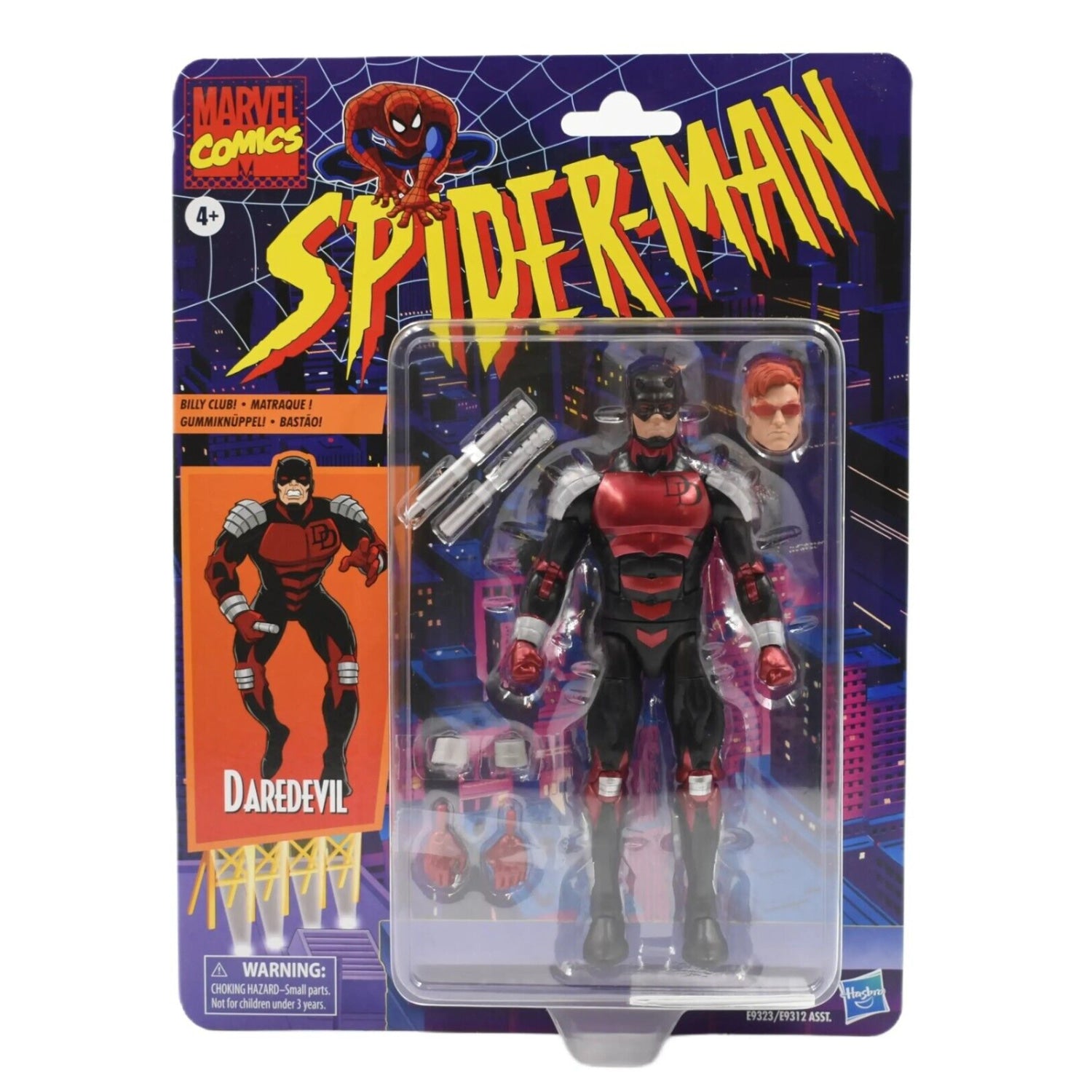 Marvel Legends Spider-Man Retro Wave - Daredevil Action Figure - Toys & Games:Action Figures & Accessories:Action Figures