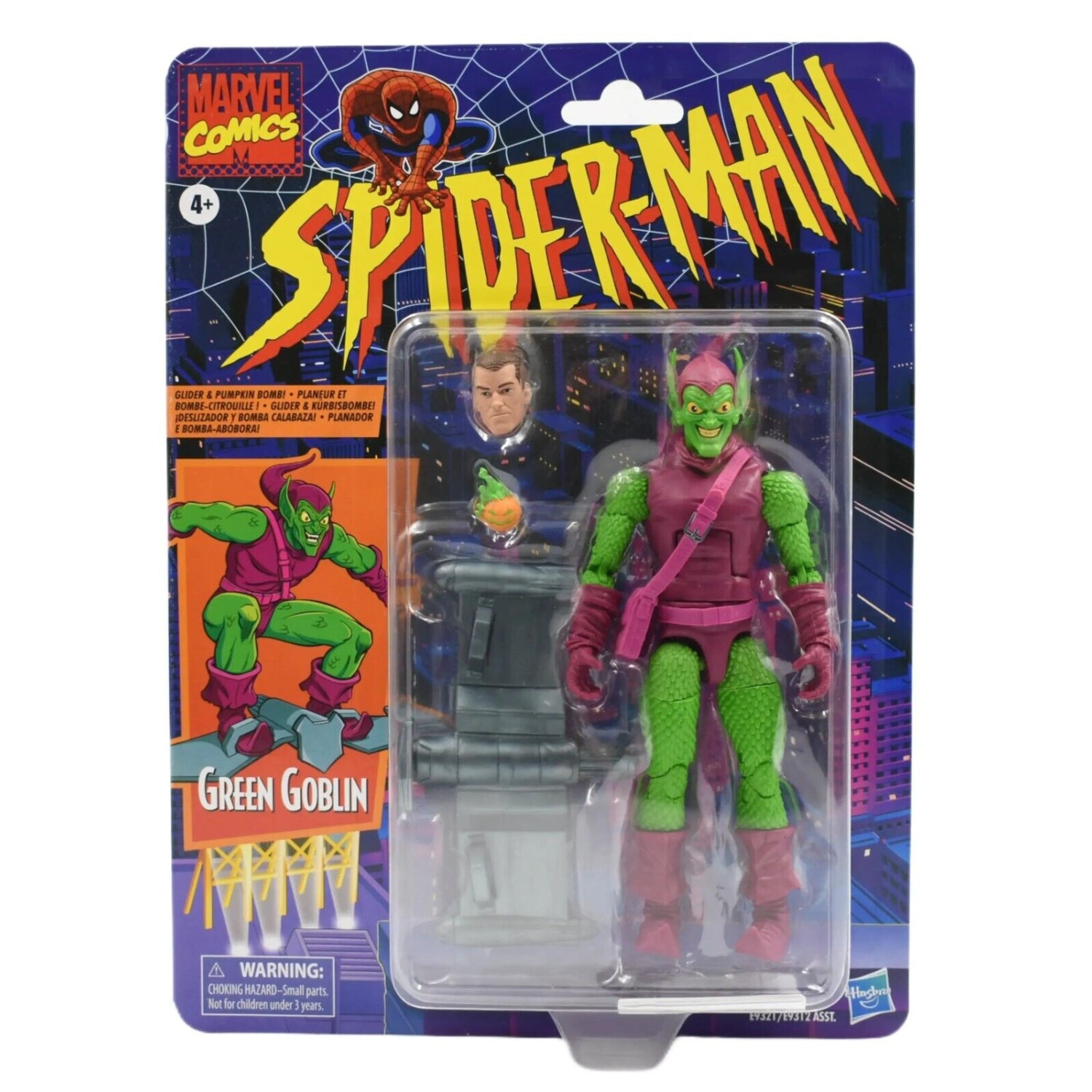 Marvel Legends Spider-Man Retro Wave - Green Goblin Action Figure - Toys & Games:Action Figures & Accessories:Action Figures