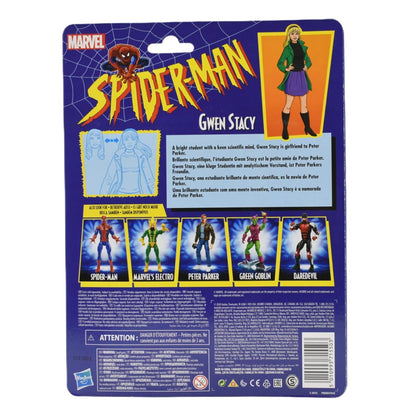 Marvel Legends Spider-Man Retro Wave - Gwen Stacy Action Figure - Toys & Games:Action Figures & Accessories:Action Figures