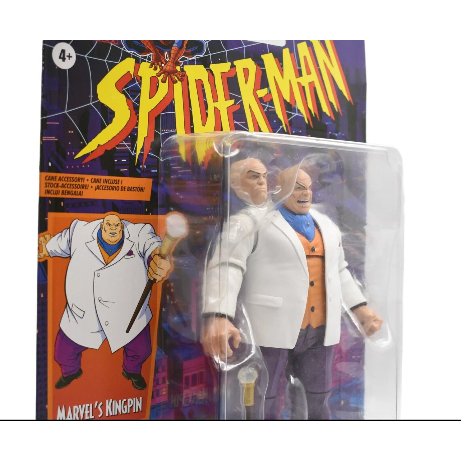 Marvel Legends Spider-Man Retro Wave - Kingpin Deluxe Action Figure - Toys & Games:Action Figures & Accessories:Action Figures