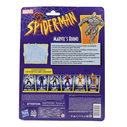 Marvel Legends Spider-Man Retro Wave - Rhino Deluxe Action Figure - Toys & Games:Action Figures & Accessories:Action Figures