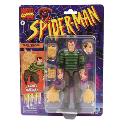 Marvel Legends Spider-Man Retro Wave - Sandman Action Figure - Toys & Games:Action Figures & Accessories:Action Figures