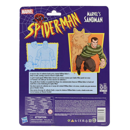 Marvel Legends Spider-Man Retro Wave - Sandman Action Figure - Toys & Games:Action Figures & Accessories:Action Figures