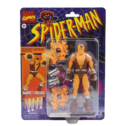 Marvel Legends Spider-Man Retro Wave - Shocker Action Figure - Toys & Games:Action Figures & Accessories:Action Figures