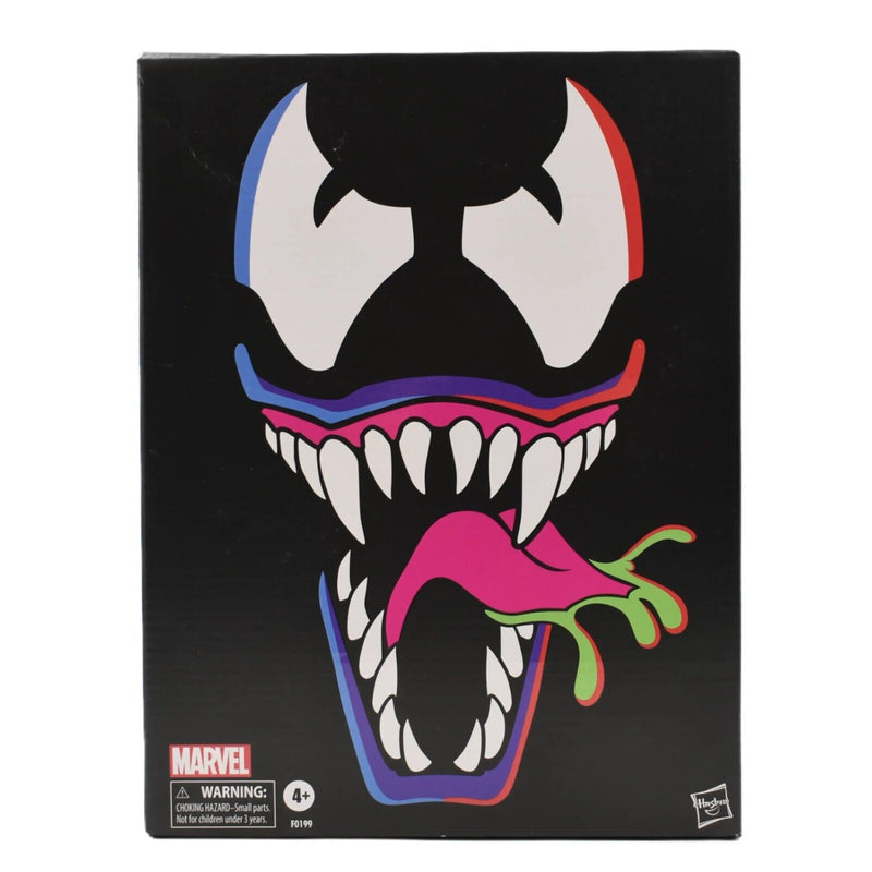 100% OFFICIAL Marvel Legends Spider-Man Retro Wave Venom Exclusive Action Figure - Toys & Games:Action Figures & Accessories:Action Figures