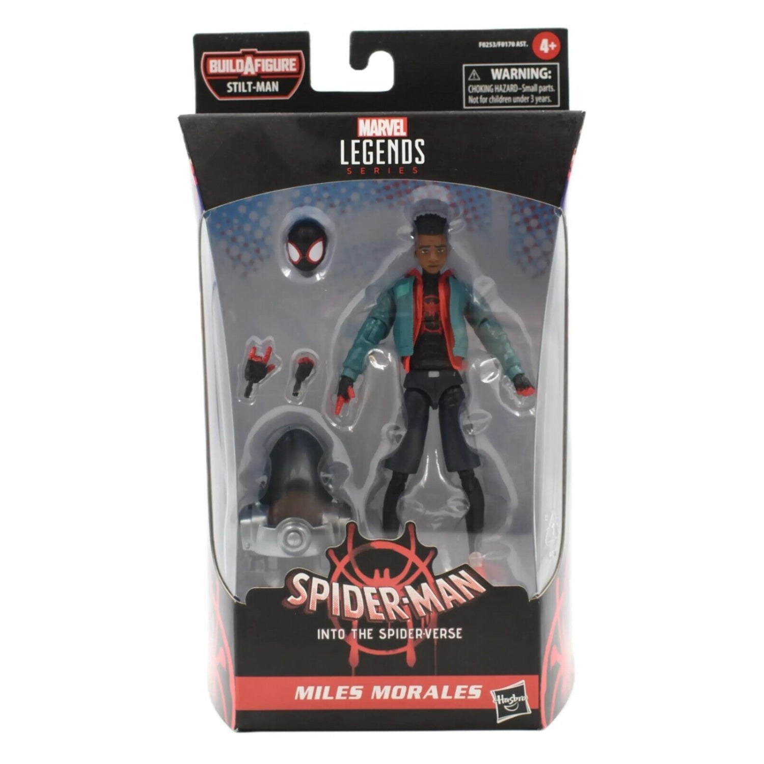 Marvel Legends Stilt-Man BAF Spider-Man Spider-Verse Miles Morales Action Figure - Toys & Games:Action Figures & Accessories:Action Figures