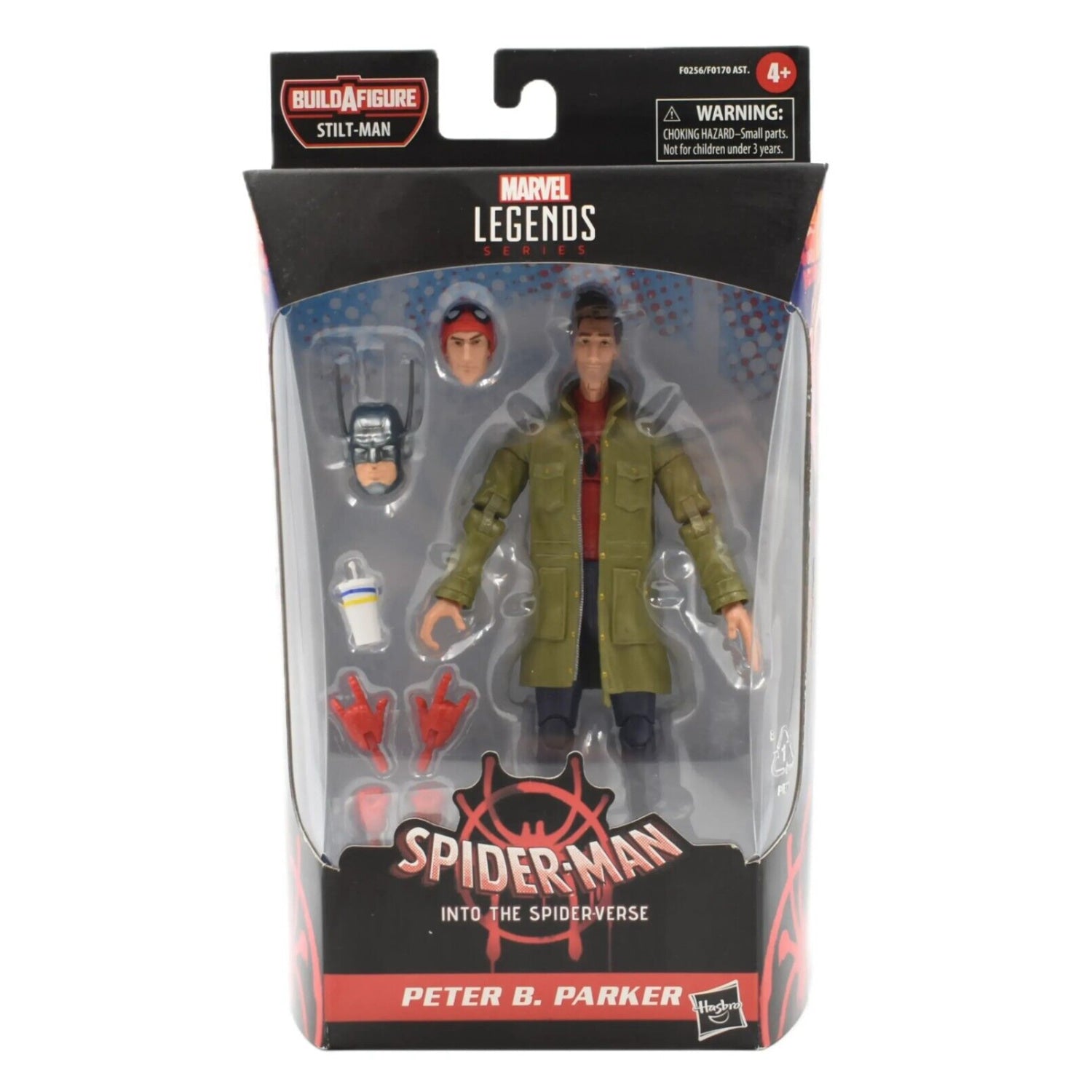 Marvel Legends Stilt-Man BAF Spider-Man Spider-Verse - Peter B. Parker Figure - Toys & Games:Action Figures & Accessories:Action Figures