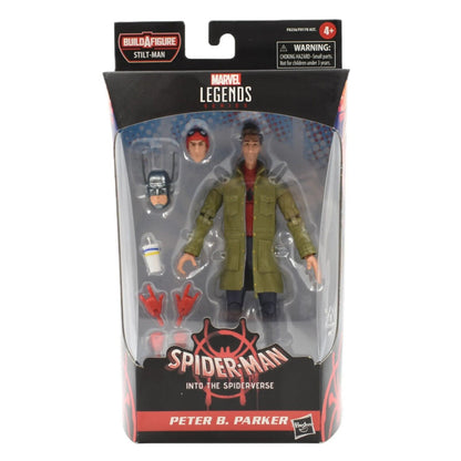 Marvel Legends Stilt-Man BAF Spider-Man Spider-Verse - Peter B. Parker Figure - Toys & Games:Action Figures & Accessories:Action Figures