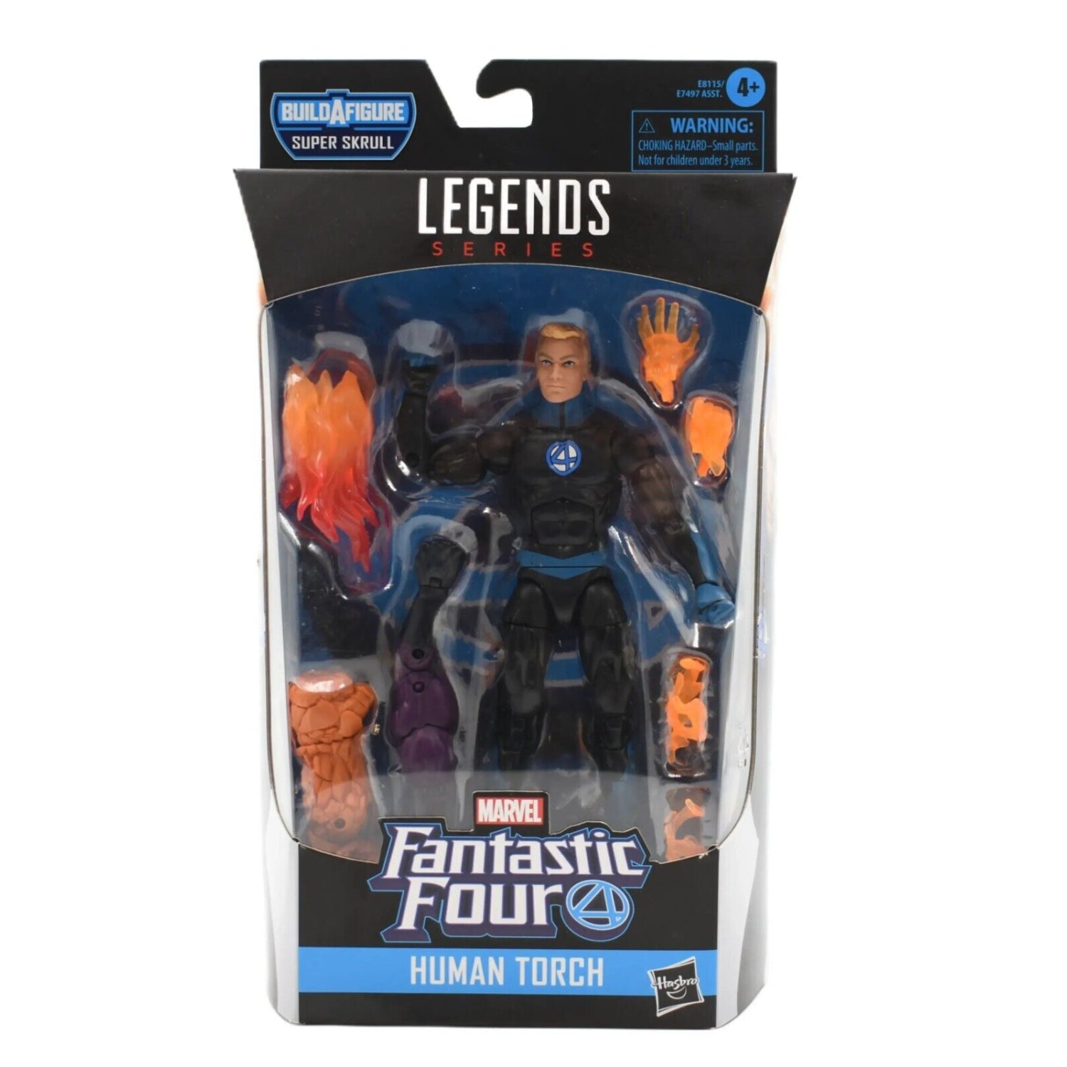 Marvel Legends Super Skrull BAF Fantastic Four - Human Torch Action Figure - Toys & Games:Action Figures & Accessories:Action Figures
