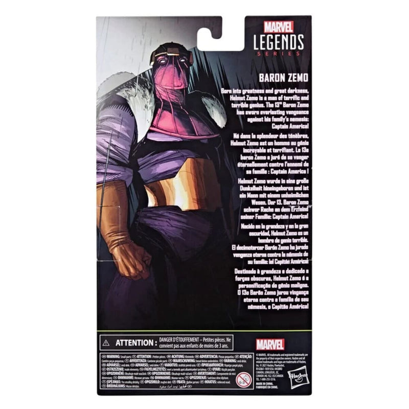 Marvel Legends Super Villains - Baron Zemo (Classic Comics) Action Figure - Toys & Games:Action Figures & Accessories:Action Figures
