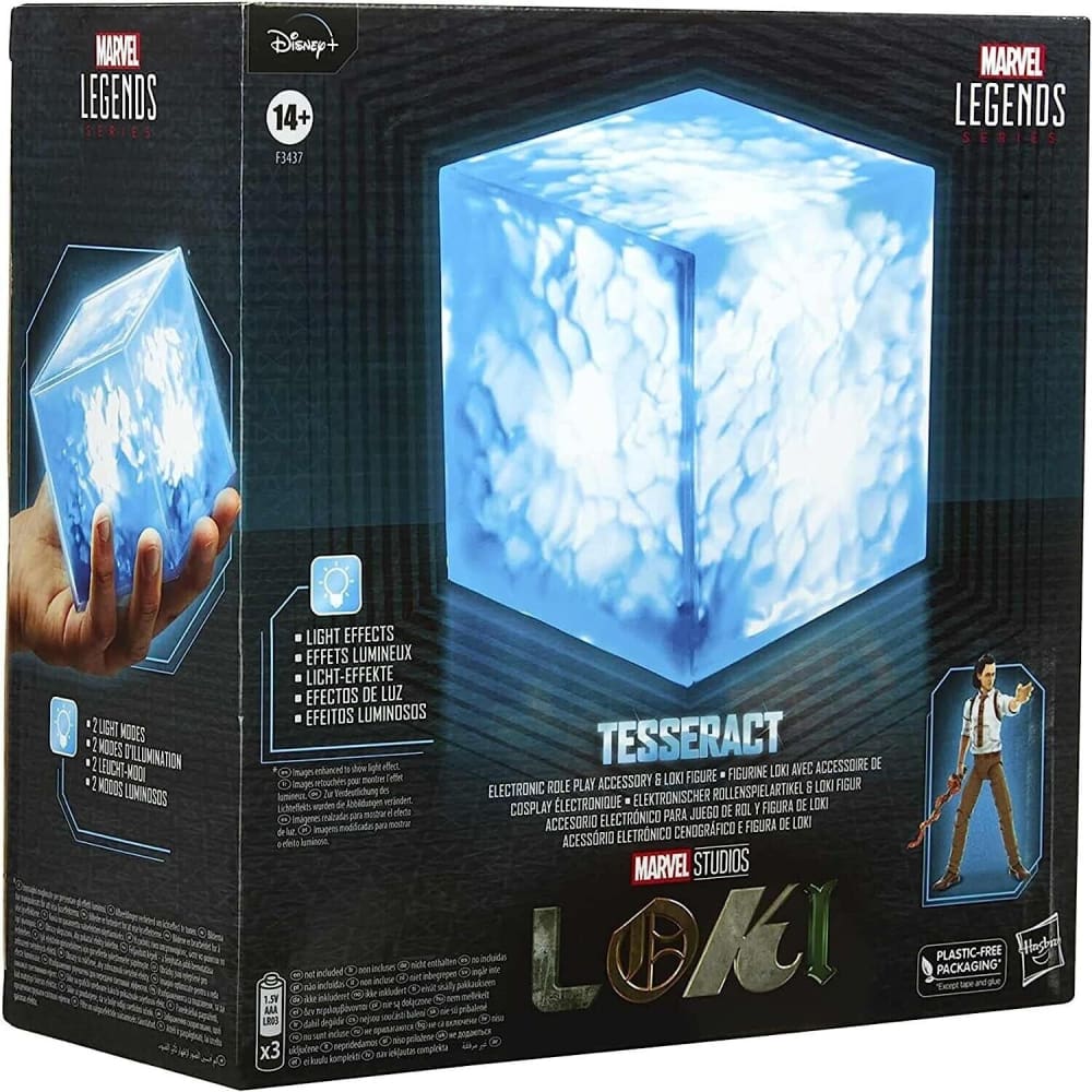 Marvel Legends Tesseract Electronic Role Play Accessory & Loki Action Figure - Toys & Games:Action Figures & Accessories:Action Figures