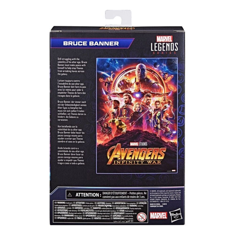 Marvel Legends The Infinity Saga - Bruce Banner Action Figure COMING SOON - Toys & Games:Action Figures & Accessories:Action Figures