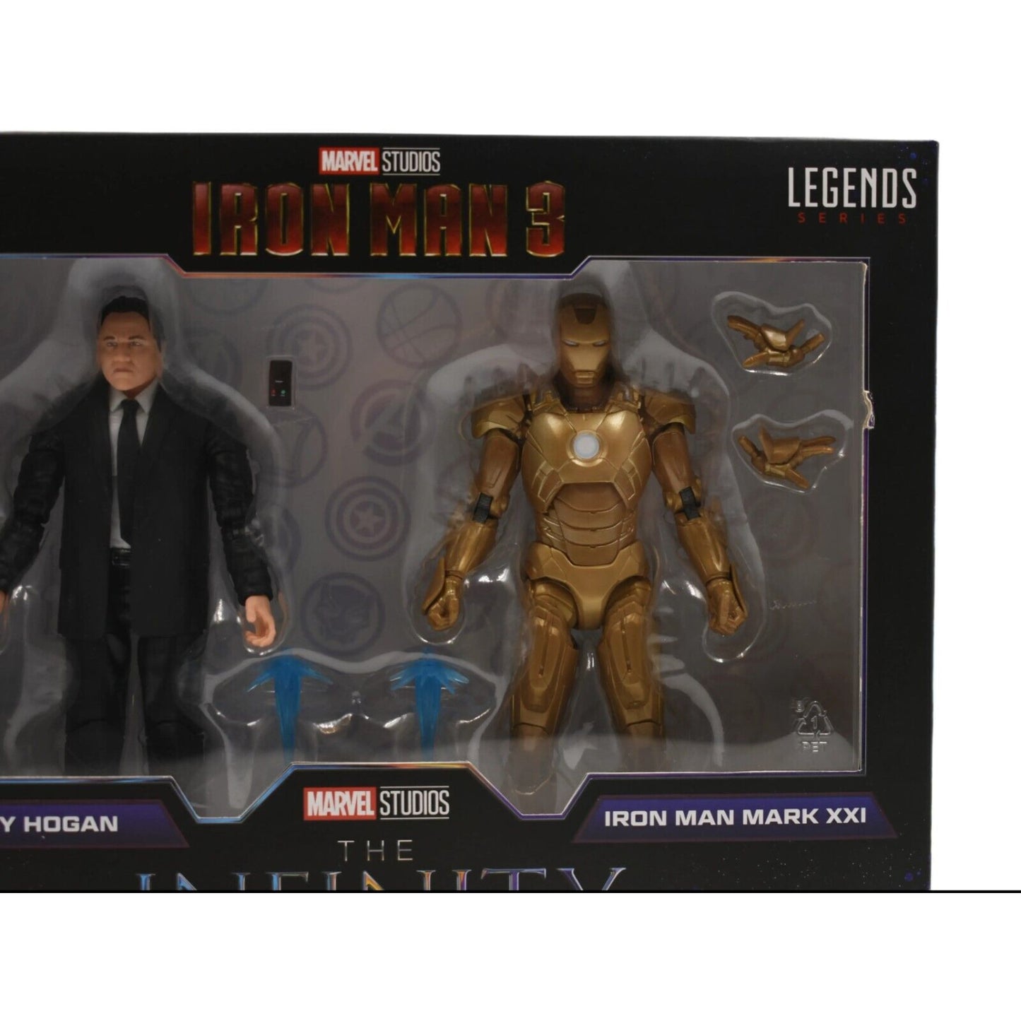 Marvel Legends Infinity Saga - Happy Hogan & Iron Man Mark XXI Figure 2-Pack - Toys & Games:Action Figures & Accessories:Action Figures