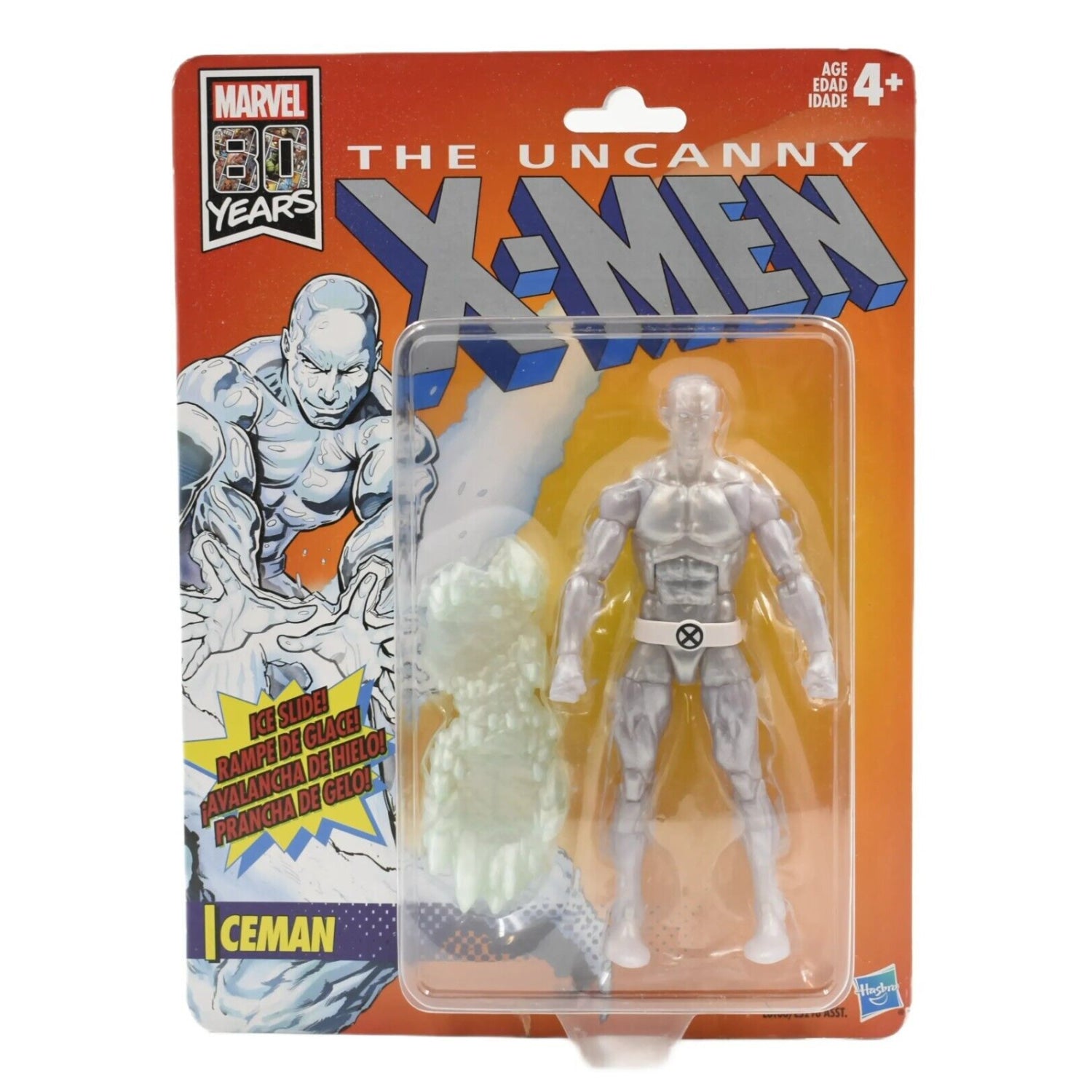 Marvel Legends The Uncanny X-Men Retro Wave - Iceman Action Figure - Toys & Games:Action Figures & Accessories:Action Figures