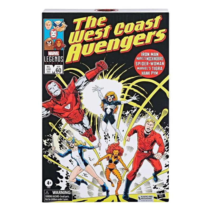 Marvel Legends The West Coast Avengers Exclusive Action Figure 5-Pack - PRE-ORDER Toys & Games:Action Figures Accessories:Action