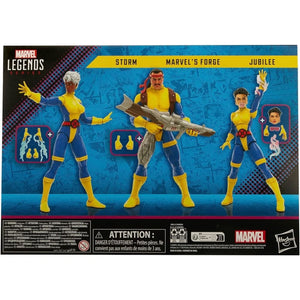 Marvel Legends X - Men 60th Anniversary - Forge Storm & Jubilee Figure 3 - Pack Toys Games:Action Figures Accessories:Action