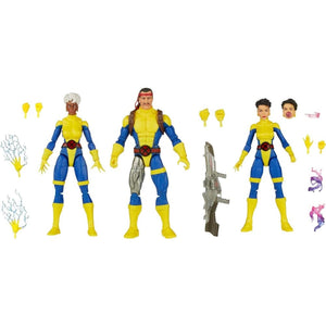 Marvel Legends X - Men 60th Anniversary - Forge Storm & Jubilee Figure 3 - Pack Toys Games:Action Figures Accessories:Action