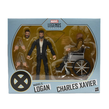 Marvel Legends X-Men Series - Logan & Charles Xavier Action Figure 2-Pack - Toys & Games:Action Figures & Accessories:Action Figures