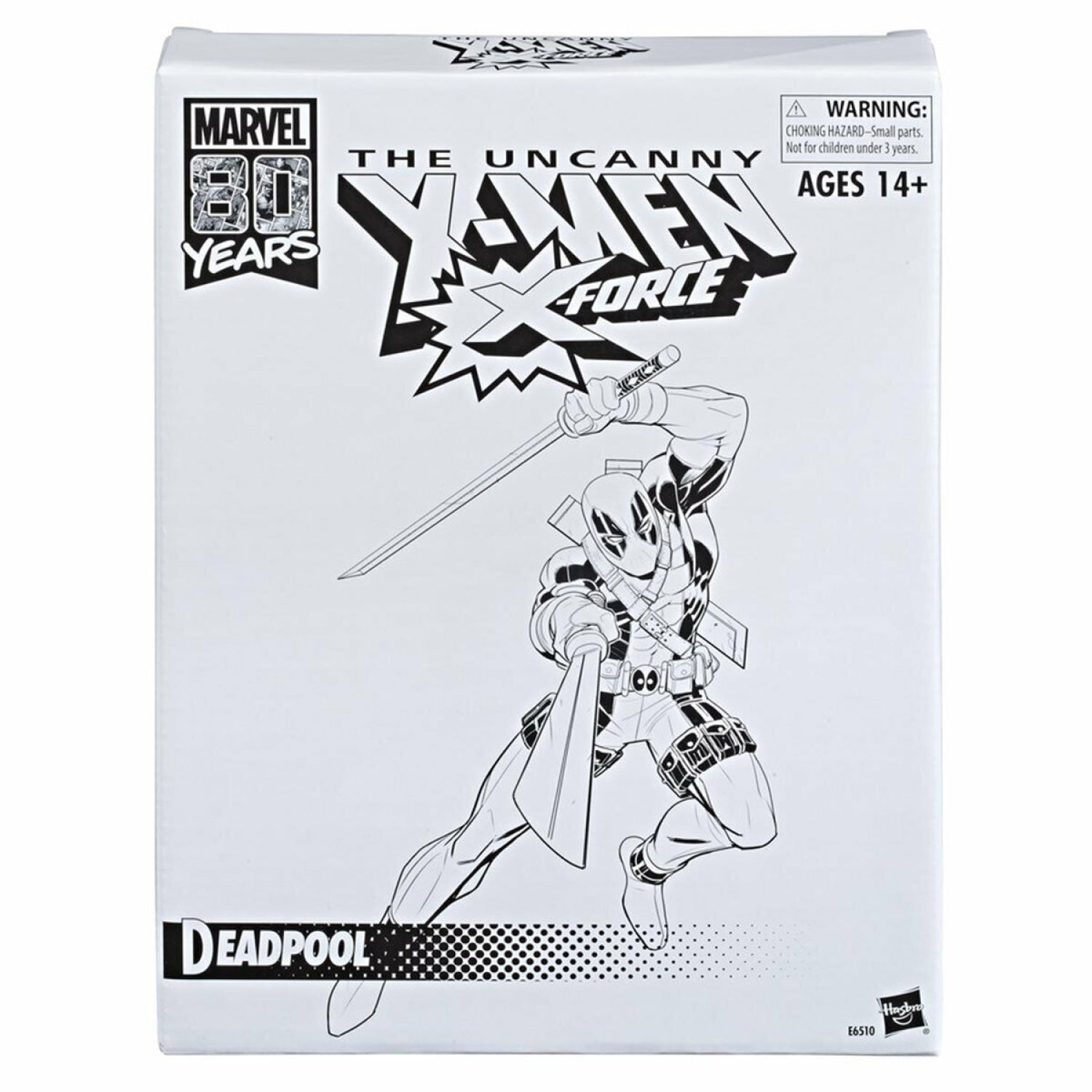Marvel Legends X-Men X-Force Retro Wave - Deadpool Exclusive Action Figure Toys & Games:Action Figures Accessories:Action