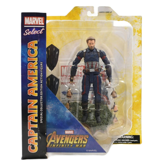Marvel Select Avengers Infinity War - Captain America Special Edition Action Figure - Toys & Games:Action Figures & Accessories:Action
