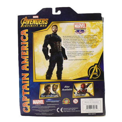 Marvel Select Avengers Infinity War - Captain America Special Edition Action Figure - Toys & Games:Action Figures & Accessories:Action