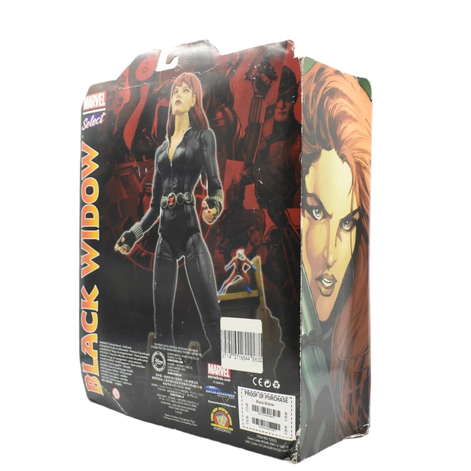 Marvel Select - Black Widow Special Edition Action Figure - Toys & Games:Action Figures & Accessories:Action Figures