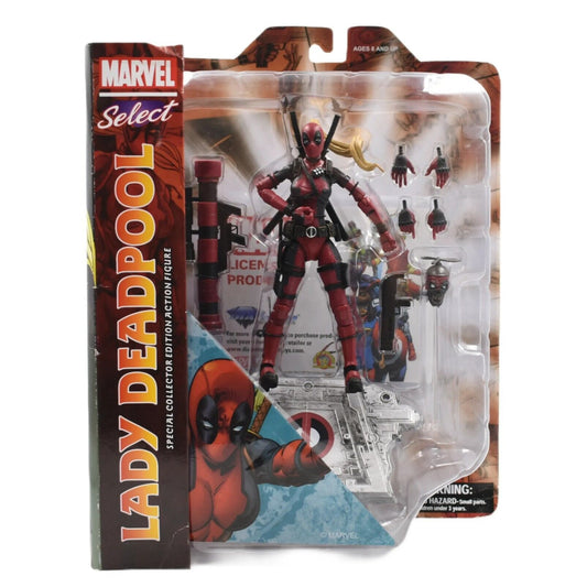 Marvel Select - Lady Deadpool Special Edition Action Figure - Toys & Games:Action Figures & Accessories:Action Figures