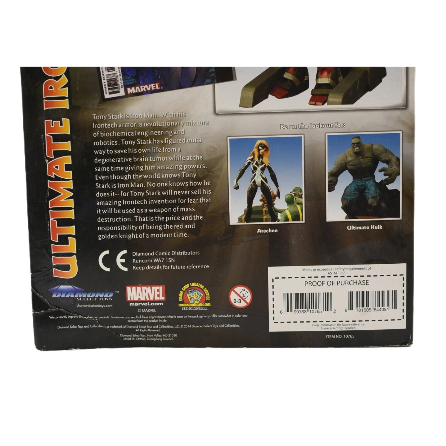 Marvel Select - Ultimate Iron Man Special Edition Action Figure - Toys & Games:Action Figures & Accessories:Action Figures