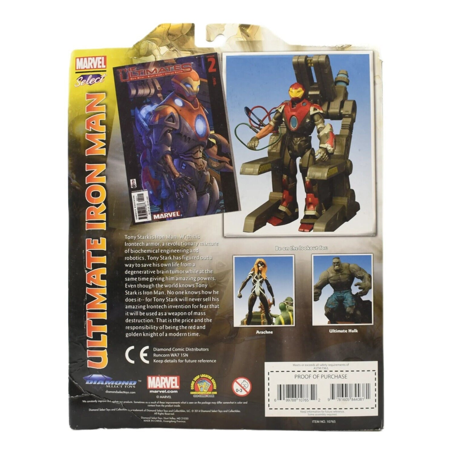 Marvel Select - Ultimate Iron Man Special Edition Action Figure - Toys & Games:Action Figures & Accessories:Action Figures