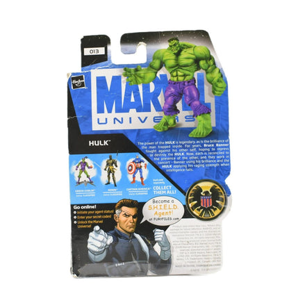 Marvel Universe - No.013 Hulk 3.75’’ Scale Action Figure - Toys & Games:Action Figures & Accessories:Action Figures