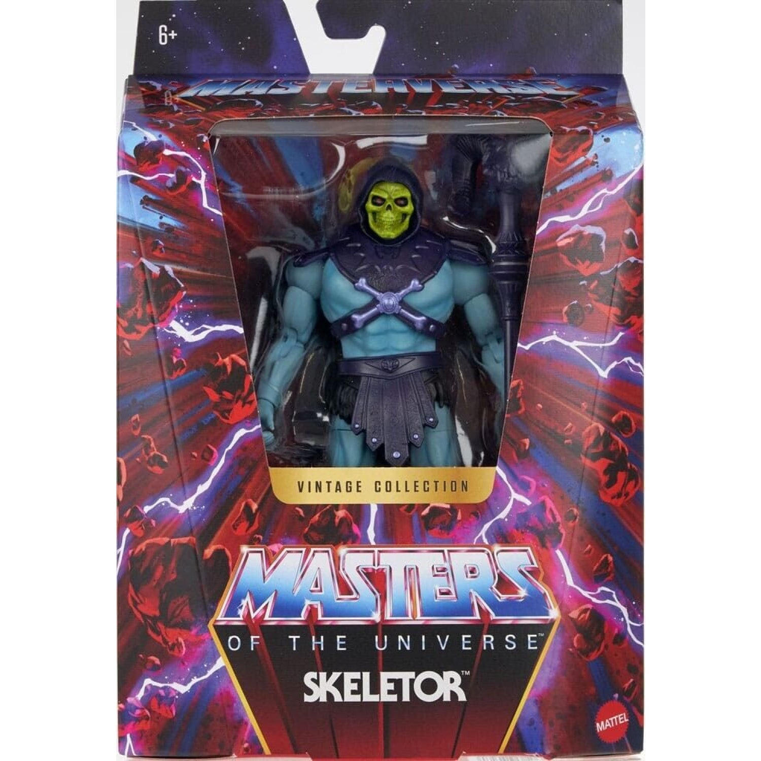 Masters of The Universe Masterverse Vintage Collection - Skeletor Action Figure - Toys & Games:Action Figures & Accessories:Action Figures