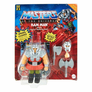 Masters of the Universe MOTU Origins - Ram Man Deluxe Action Figure - Toys & Games:Action Figures & Accessories:Action Figures
