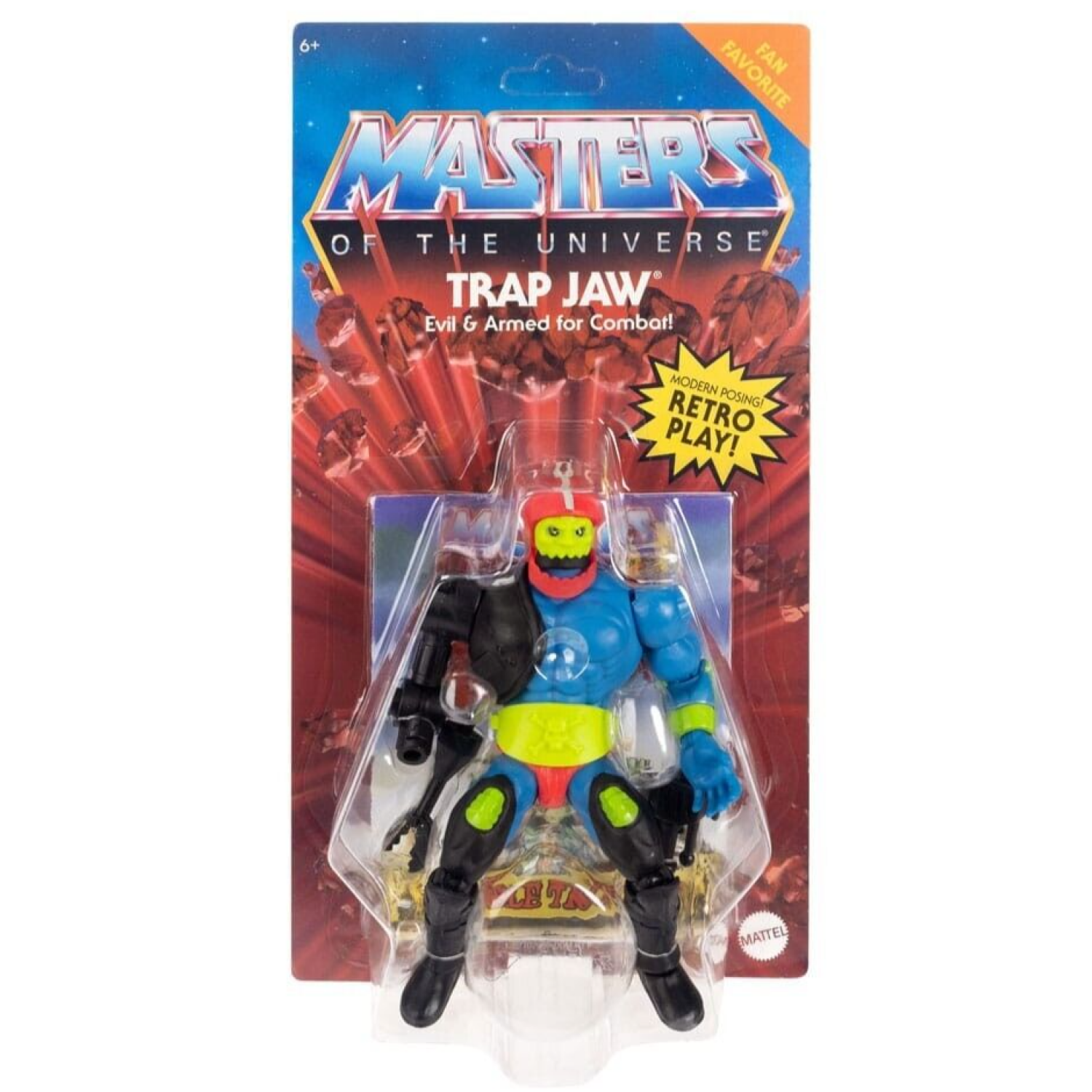 Masters of the Universe MOTU Origins - Trap Jaw Action Figure - Toys & Games:Action Figures & Accessories:Action Figures