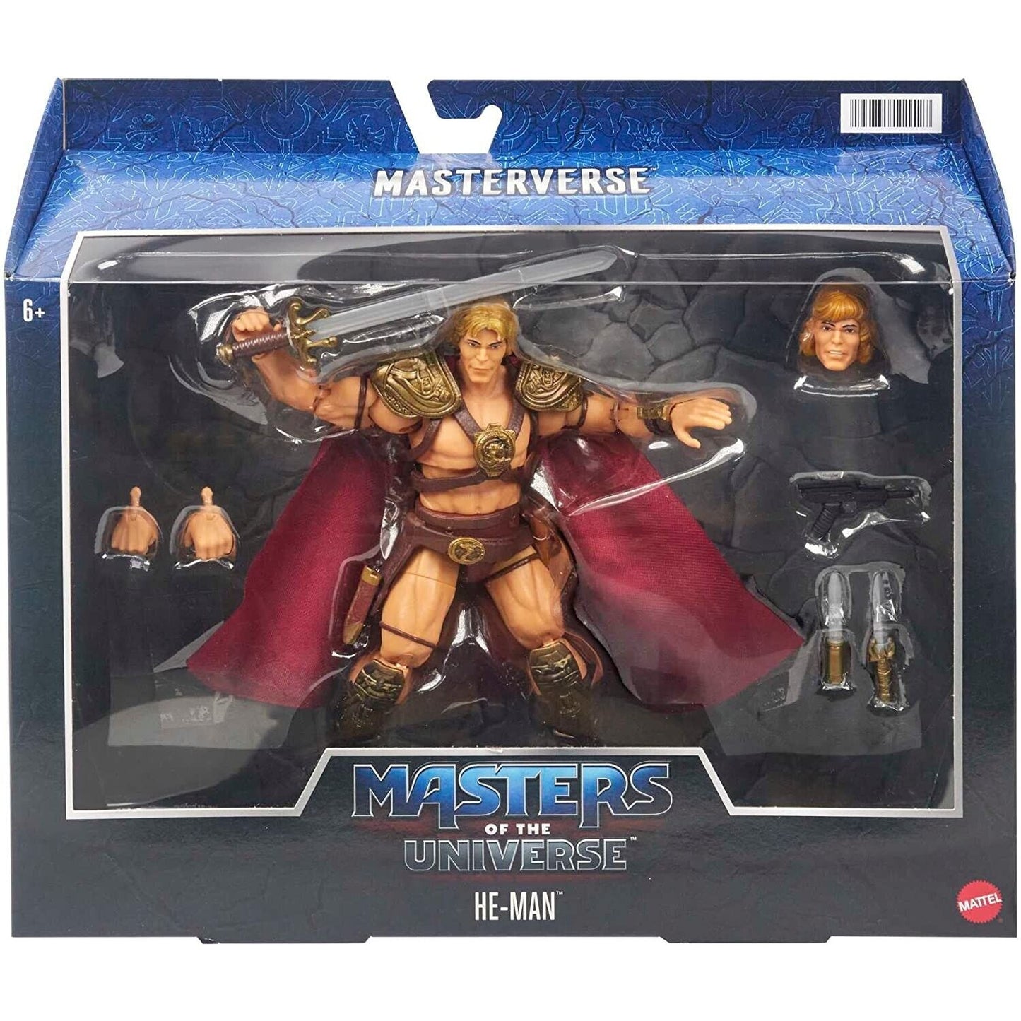 Masters of The Universe Movie Masterverse - He - Man Deluxe Action Figure Toys & Games:Action Figures Accessories:Action